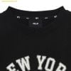  Áo Sweat Crop MLB Women's Varsity Comfortable Crop Man-to-Man NY (Black) 3FMTV0231-50BKS - Đen 