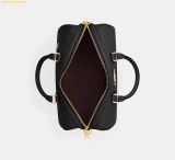  Túi Trống Coach Rowan Large Satchel Bag Black CV960 