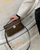  Túi Xách JW PEI Thea Top Handle Bag Dark Olive 