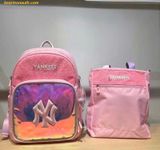  Balo MLB Shiny Backpack Set 7FBK0033N-50PKL Màu Hồng (Set Balo + Túi Tote) 