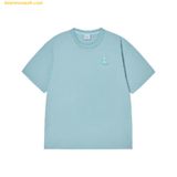  Áo Phông ADLV Ac Bear One Tone Basic Logo Short Sleeve T-Shirt Xanh Mint 