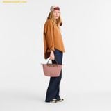  Túi Xách Longchamp Le Pliage Original Size S Handbag Rosethe ( Pink Tea ) 