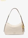  Túi Đeo Chéo Michael Kors Nolita Medium Signature Logo Shoulder Bag Vanila Acorn 30F5GY5M2B 