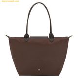  Túi Xách Longchamp Le Pliage Green L Tote bag Mocha 