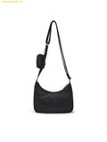  Túi Đeo Chéo Hobo MLB Basic Sporty Crossbody Bag New York Yankees 3ACRB045N-50BKS Đen 