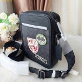  Túi Đeo Chéo Coach Sullivan Crossbody Bag In Signature Canvas With Patches Charcoal Multi CAT79 