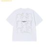 Áo Phông ADLV Bear Doll Line Archive Short Sleeve T-Shirt Trắng
