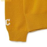  Áo Sweat Len MLB Varsity Sweater CLE (D.Mustard) 3AKPV0134-45MSD 