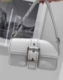  Túi Đeo Vai Michael Kors Colby medium leather shoulder bag Intense White 30S4SBAL2L 