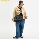  Túi Xách Coach Savannah Carryall Bag CAL56 Đen 