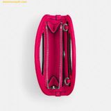  Túi Đeo Chéo Mini Coach Top Handle Card Case CT879, Hồng 