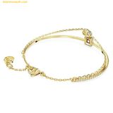  Vòng Tay, Lắc Tay Swarovski Stilla Bangle Mixed Cuts, Gold-Tone Plated 5662924 