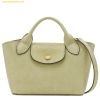  Túi Đeo Chéo Longchamp Épure XS Tote Bag Almond Green - Leather 