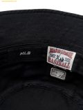  Mũ Bucket MLB Basic One-Point Washed Bucket Hat NY 3AHTB035N-50BKS Đen 
