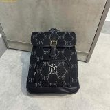  Balo MLB Diamond Monogram Jacquard Boston Red Sox Backpack 7ABKMD65N-50BKS Màu Đen 