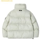  Áo Khoác Phao Life Work Polar Puffer High Neck Jumper LW244JP150 - Light Grey 