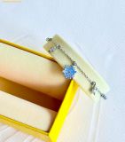  Vòng Tay, Lắc Tay Swarovski Magic bracelet Snowflake, Blue, Rhodium plated 5734244 