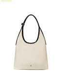  Túi Đeo Vai Stand Oil Ringo Bag - Trắng Kem Viền Đen 