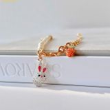  Vòng Tay Swarovski Chinese Zodiac Bracelet Rabbit and carrot, gradient colors, gold-plated tone 5647974 