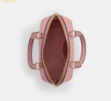  Túi Đeo Chéo Coach Lara Mini Satchel Bag Pink Petal CEA01 