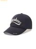 Mũ Lưỡi Trai MLB Varsity Vintage Cursive Damaged Unstructured Ball Cap NY Charcoal Grey 3ACPV015N-50CGS