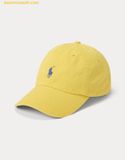  Mũ Lưỡi Trai Polo Ralph Lauren The Iconic Cotton Chino Ball Cap Collegiate Yellow 