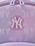  Balo Kèm Túi Tote MLB Aurora Monogram Backpack Set NY L.Lavender 7FBKM015N-50LDL 