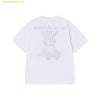 Áo Phông ADLV Ac Bear One Tone Basic Logo Short Sleeve T-Shirt Trắng