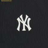  Áo Polo MLB Monogram Partial Pattern Collar T-Shirt NY (Black) 3APQM0343-50BKS 