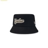  Mũ Bucket MLB Varsity Boucle Cursive Bucket Hat New York Yankees 3AHTV034N-50BKS - Đen 