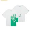 Áo Phông MLB Pop Art Graphic Mega Overfit Short Sleeve T-Shirt NY (White) 3ATSL0433-50WHS