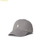  Mũ Lưỡi Trai Polo Ralph Lauren The Iconic Cotton Chino Ball Cap Grey 