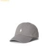  Mũ Lưỡi Trai Polo Ralph Lauren The Iconic Cotton Chino Ball Cap Grey 