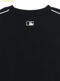  Áo Sweat MLB Classic Monogram Taping Overfit Man-to-Man NY (Black) 3AMTM0644-50BKS 