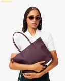  Túi Tote Lacoste Tote Bag - Size S NF2037PK Burgundy 