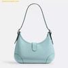  Túi Đeo Vai Coach Hamptons Hobo Crinkle Patent Leather Shoulder Bag Can33 Blue 