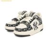  Giày Thể Thao MLB Cổ Cao Chunky Liner Mid Classic Monogram New York Yankees Black 3ASXLM13N-50BKS 