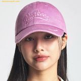  Mũ Lưỡi Trai MLB Vintage Culsive Unstructured Ball Cap NY (Mg.Purple) 3ACPVL64N-50PPM 