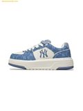  Giày Thể Thao MLB Chunky Liner Denim Monogram SL New York Yankees 3ASXM016N-50BLD D.Blue 
