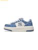  Giày Thể Thao MLB Chunky Liner Denim Monogram SL New York Yankees 3ASXM016N-50BLD D.Blue 