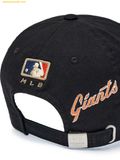  Mũ Lưỡi Trai MLB Cooperstown Patch Unstructured Ball Cap San Francisco Giants 3ACPB105N-14BKS Đen 