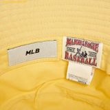  Mũ Bucket MLB Nylon Bucket Hat BOS (D.Beige) 3AHT0123N-43NBD Vàng Logo Go Kim Loại 