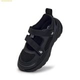  Giày Sandal MLB Sandals Los Angeles Dodgers Ground Chunky Mary Jane 3ASDG0153-07BKS 