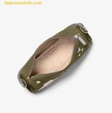  Túi Đeo Vai Michael Kors Carmela Medium Embellished Convertible Crossbody Bag Olive 35F5S1QC6V 