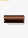  Ví Dài Michael Kors Hamilton Large Signature Logo Continental Wallet Brown 