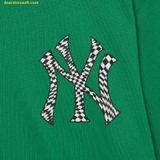  Áo Phông MLB Checkerboard Clipping Logo Overfit Short Sleeve T-Shirt NY 3ATSO0233-50GND 