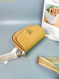  Túi Đeo Chéo Marc Jacobs The Turn Lock Logo Leather Crossbody Mini Bag 