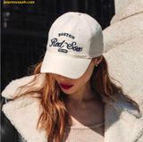  Mũ Lưỡi Trai MLB Varsity Lettering LA Dodgers 3ACPL033N-43CRD Màu Trắng Kem 