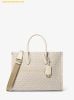  Túi Tote Vuông Michael Kors Mirella Medium Signature Logo Tote Bag Light Cream Multi 