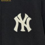  Áo Khoác Bomber MLB Wool Basic Two-tone Varsity Jacket NY (Black) 3AJPV0634-50BKS 